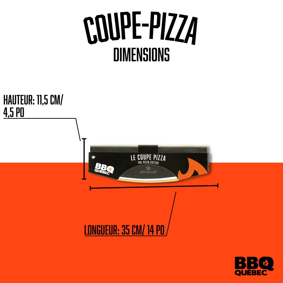 Le coupe-pizza BBQ Québec - Image 3