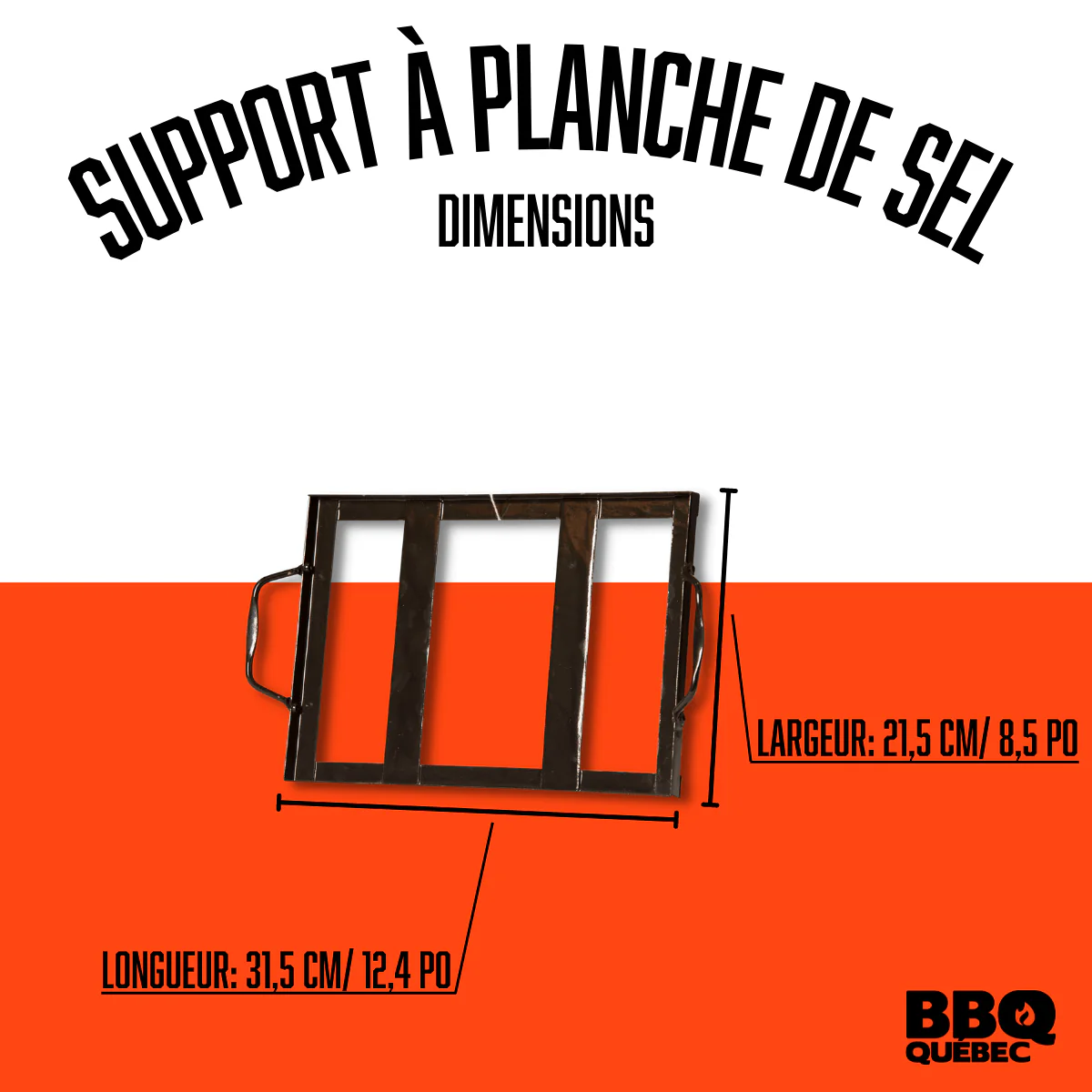 Le support à planche de sel BBQ Québec - Image 3