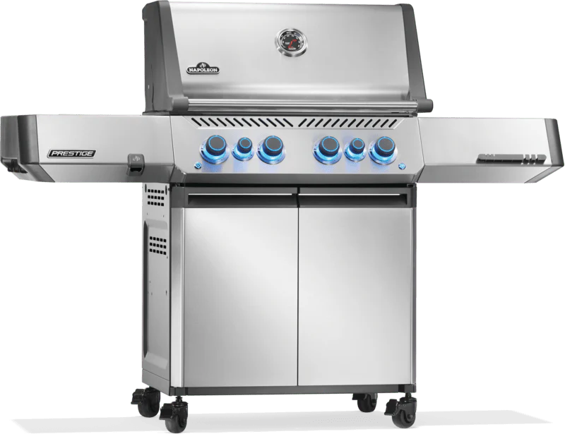 P500VRSIBNSS - Napoleon Prestige 500 avec brûleurs latéral et arrière infrarouges, stainless steel, gaz naturel - Image 11