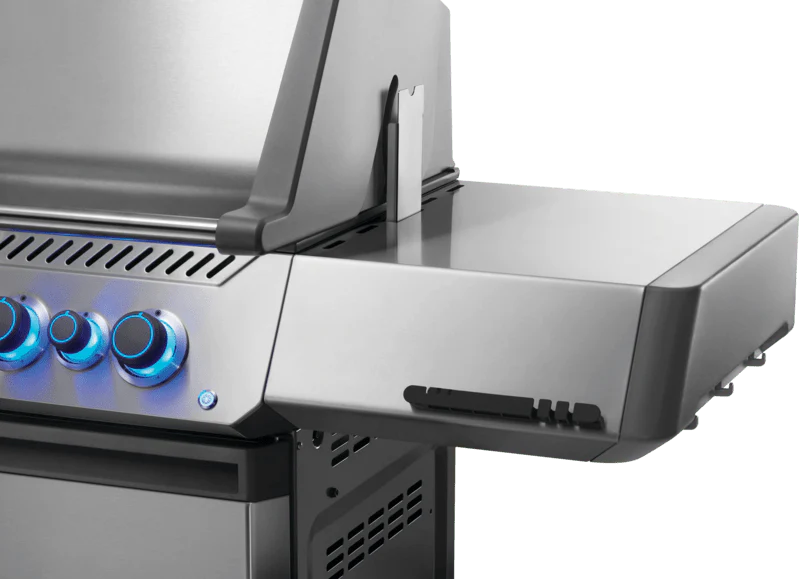 P500VRSIBNSS - Napoleon Prestige 500 avec brûleurs latéral et arrière infrarouges, stainless steel, gaz naturel - Image 6