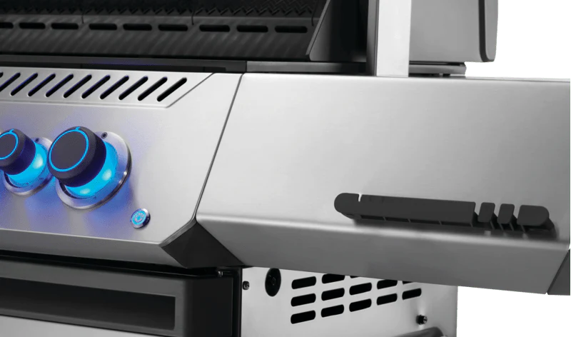 P500VRSIBNSS - Napoleon Prestige 500 avec brûleurs latéral et arrière infrarouges, stainless steel, gaz naturel - Image 7