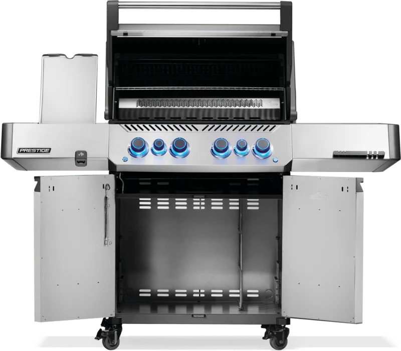 P500VRSIBPSS - Napoleon Prestige 500 avec brûleurs latéral et arrière infrarouges, stainless steel, propane - Image 3