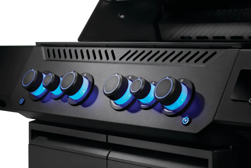 P500VXRSIBNK-PHM - Napoleon Prestige 500 Phantom connecté, brûleurs latéral et arrière infrarouges, noir mat, gaz naturel - Image 4