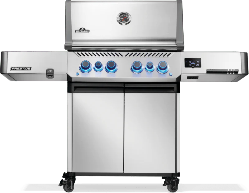 P500VXRSIBNSS - Napoleon Prestige 500 connecté, brûleurs latéral et arrière infrarouges, stainless steel, gaz natuel - Image 7