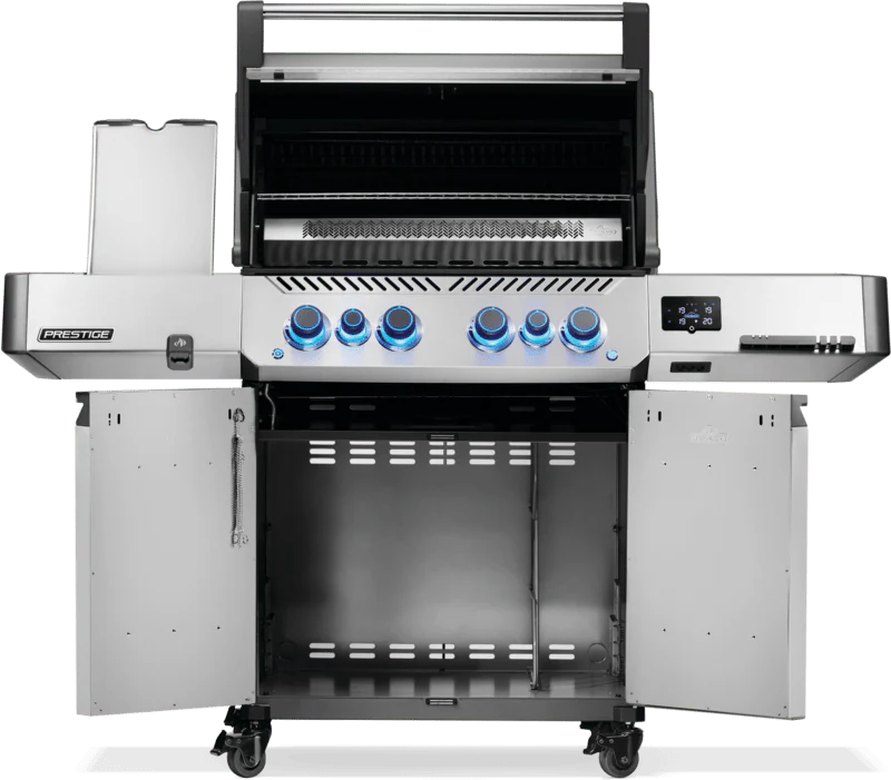 P500VXRSIBNSS - Napoleon Prestige 500 connecté, brûleurs latéral et arrière infrarouges, stainless steel, gaz natuel - Image 8