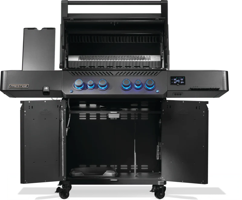 P500VXRSIBPK-PHM - Napoleon Prestige 500 Phantom connecté, brûleurs latéral et arrière infrarouges, noir mat, propane - Image 8