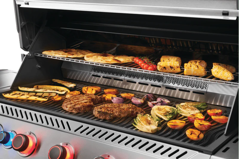 P665VRSIBPSS - Napoleon Prestige 665, brûleurs latéral et arrière infrarouges, stainless steel, propane - Image 5