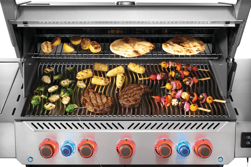 P665VXRSIBNSS - Napoleon Prestige 665 connecté, brûleurs latéral et arrière infrarouges, stainless steel, gaz naturel - Image 3