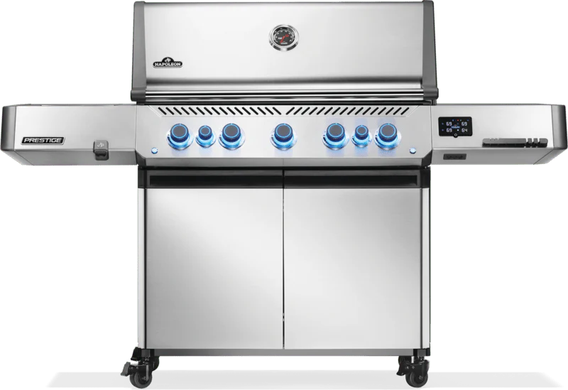P665VXRSIBNSS - Napoleon Prestige 665 connecté, brûleurs latéral et arrière infrarouges, stainless steel, gaz naturel - Image 4